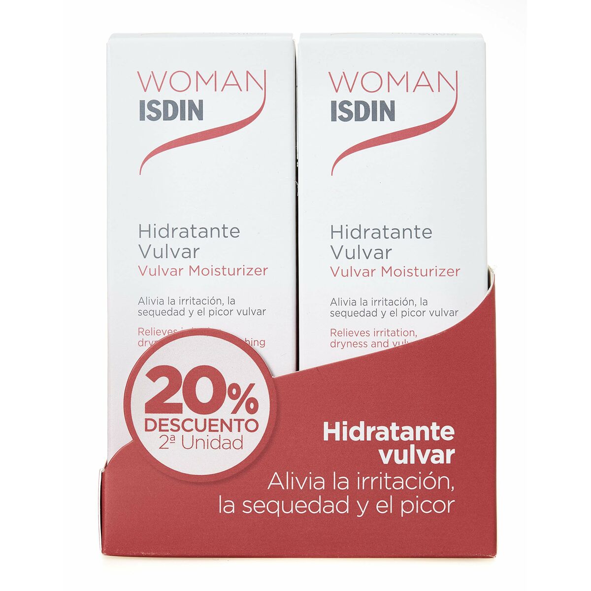 ISDIN WOMAN duo vulvar moisturizer 2 x 30 gr