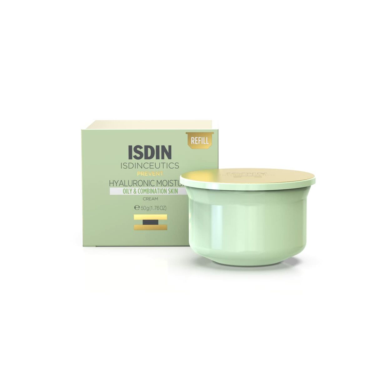 ISDIN ISDINCEUTICS moisturizing cream with hyaluronic acid refill 50 gr