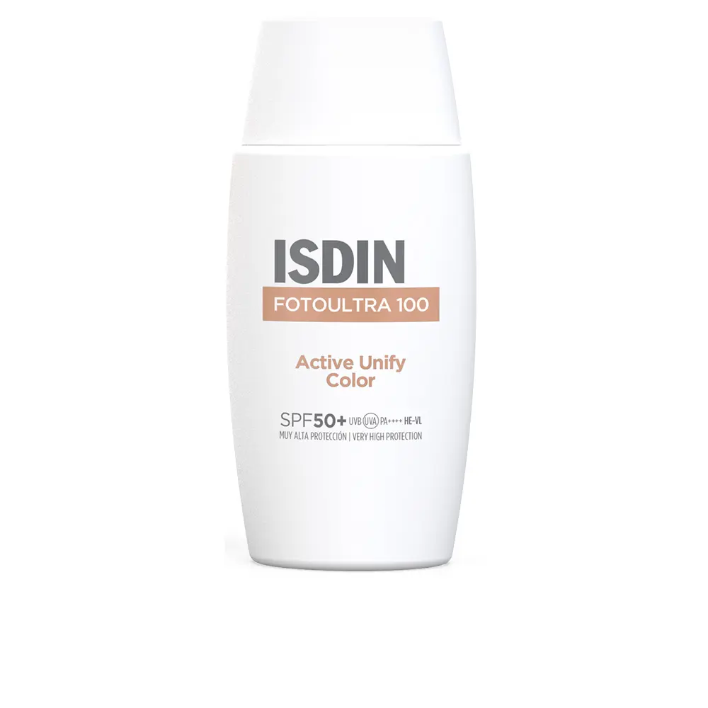 ISDIN FOTOULTRA 100 ACTIVE UNIFY COLOR SPF 50+ tinted sunscreen 50 ml
