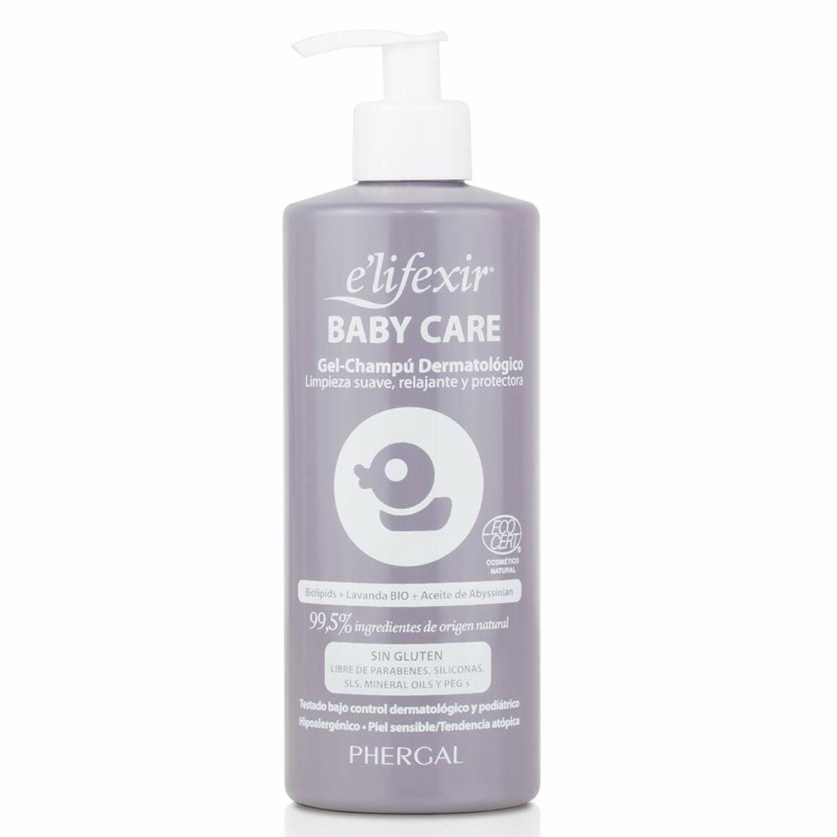 E'LIFEXIR ECO BABY CARE gel-champú 500 ml