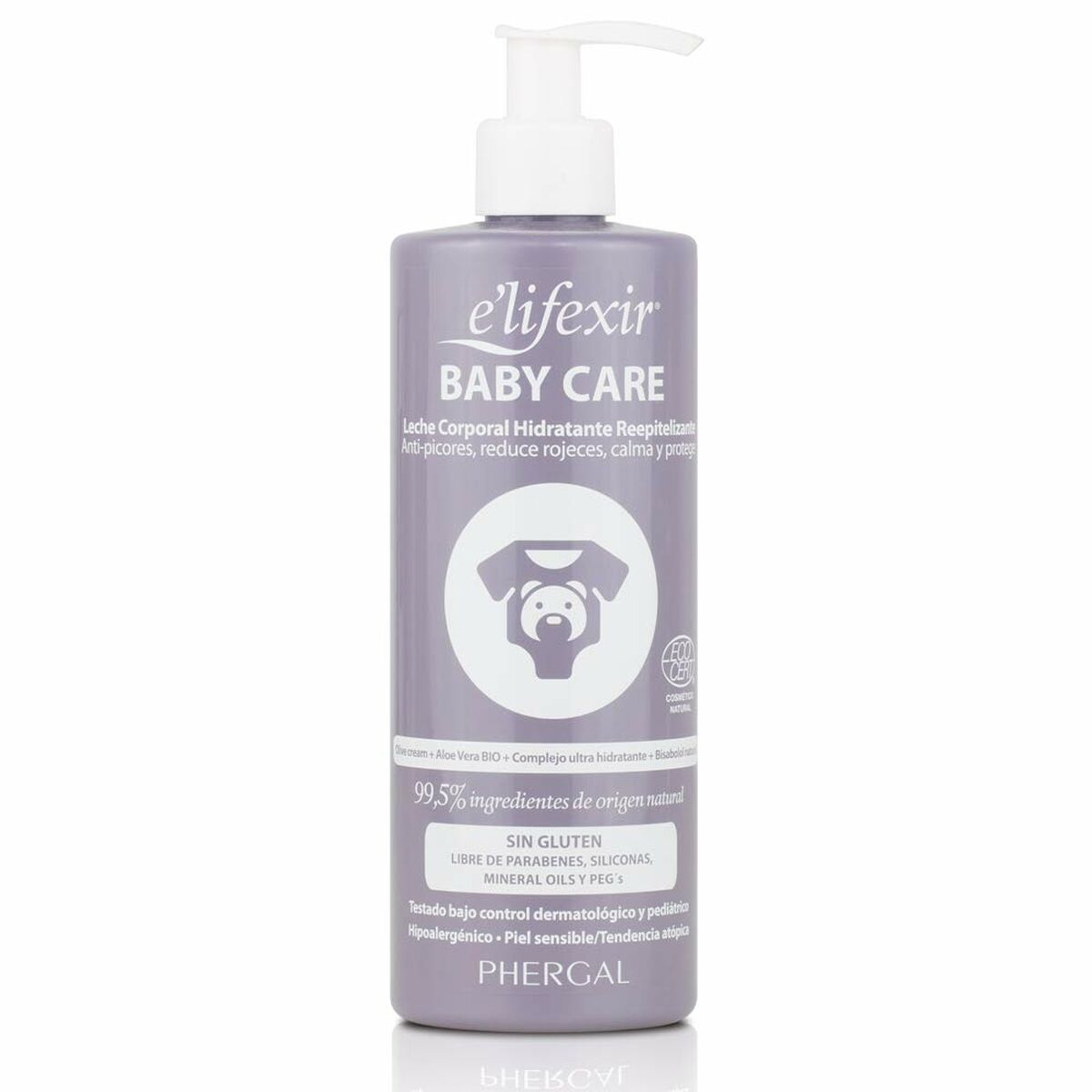 E'LIFEXIR ECO BABY CARE leche corporal hidratante 400 ml