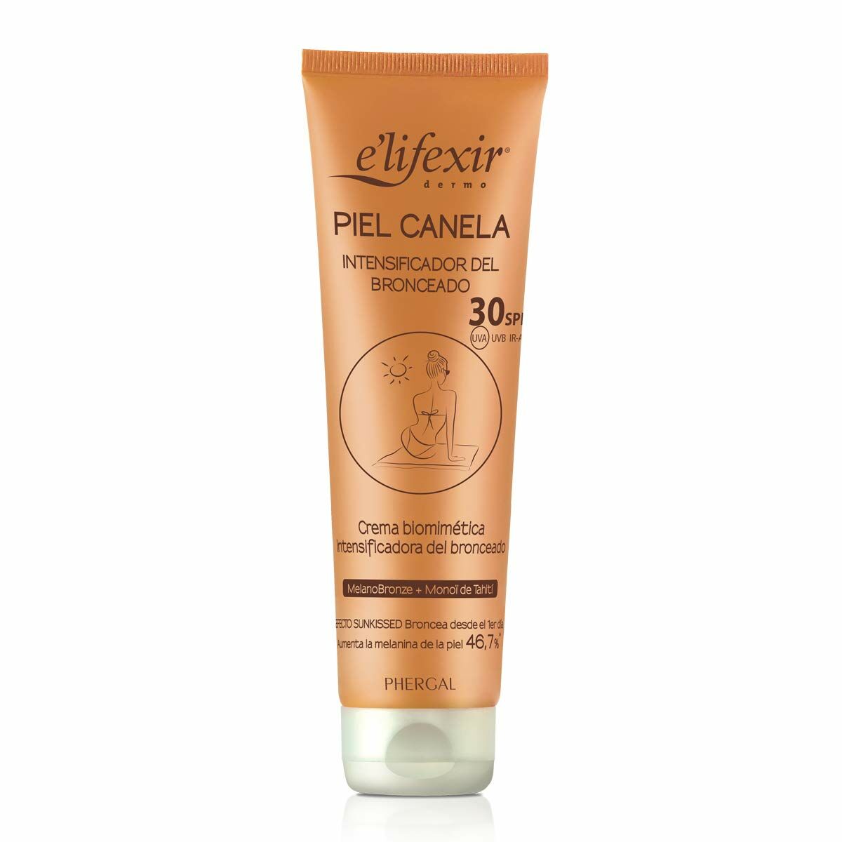 E'LIFEXIR Ενισχυτικό μαυρίσματος με κανέλα Spf 30 150 ml