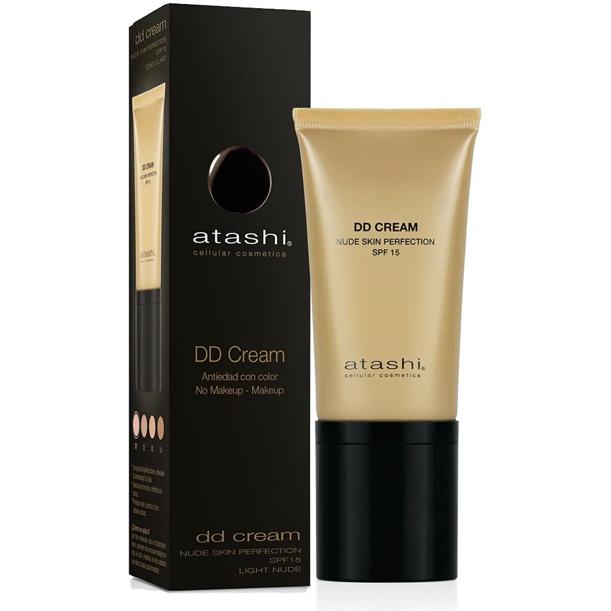 ATASHI CELULLAR COSMETIC gardenia DD cream #claro 50 ml