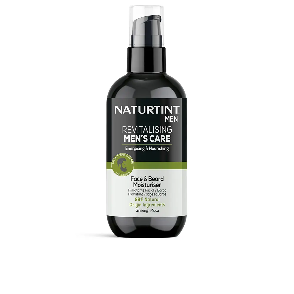 NATURTINT REVITALISING MEN'S CARE facial and beard moisturizer 200 ml