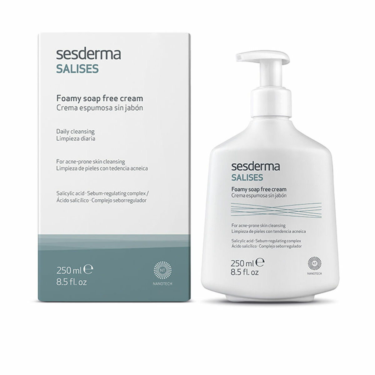 SESDERMA SALISES foaming cream without soap 250 ml