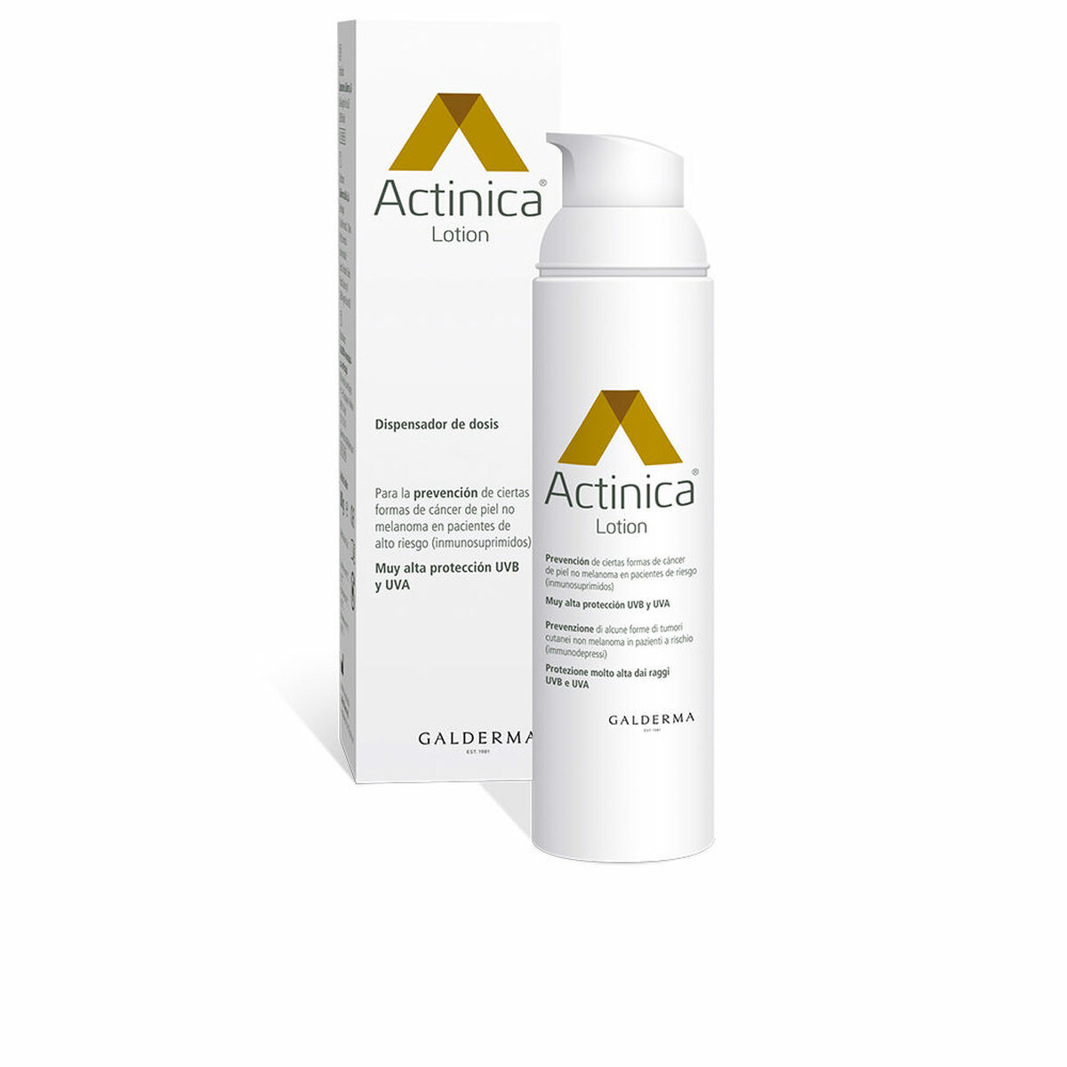 ACTINICA ACTINICA LOTION prevención cáncer cutáneo 80 ml