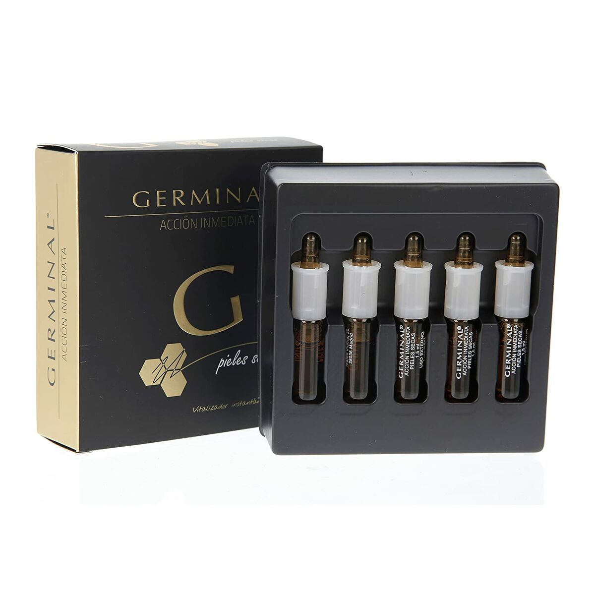 GERMINAL IMMEDIATE ACTION dry skin ampoules 5 x 1.5 ml