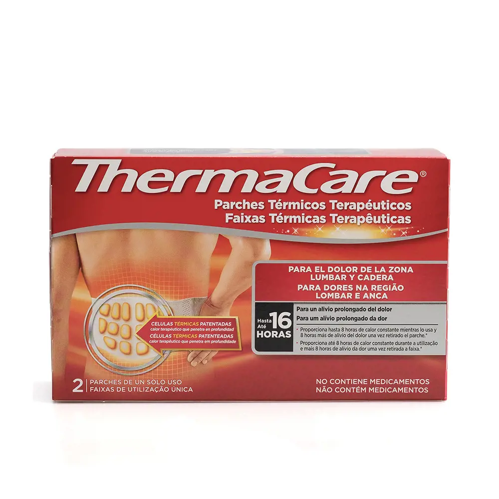 THERMACARE THERMACARE lumbar hip thermal patches 2 u