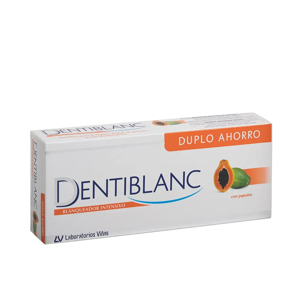 DENTIBLANC DENTIBLANC INTENSIVE WHITENING with papaya pack of 2 x 100 ml