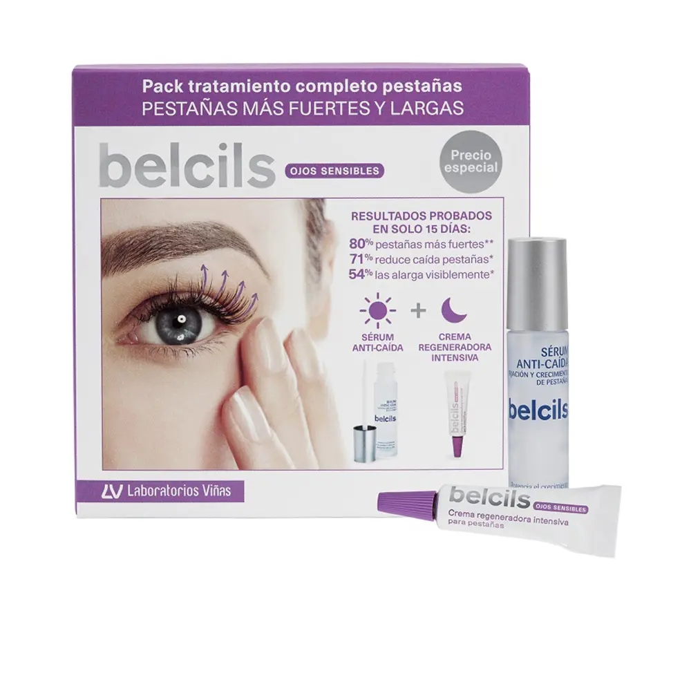 BELCILS BELCILS COMPLETE EYELASH TREATMENT CASE 2 pcs