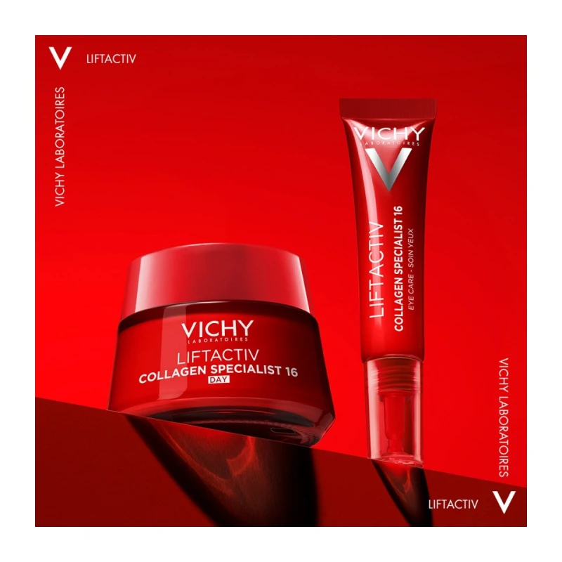 VICHY LIFTACTIV COLLAGEN SPECIALIST 16 ANTI-WRINKLE PROTOCOL SET 2 pcs