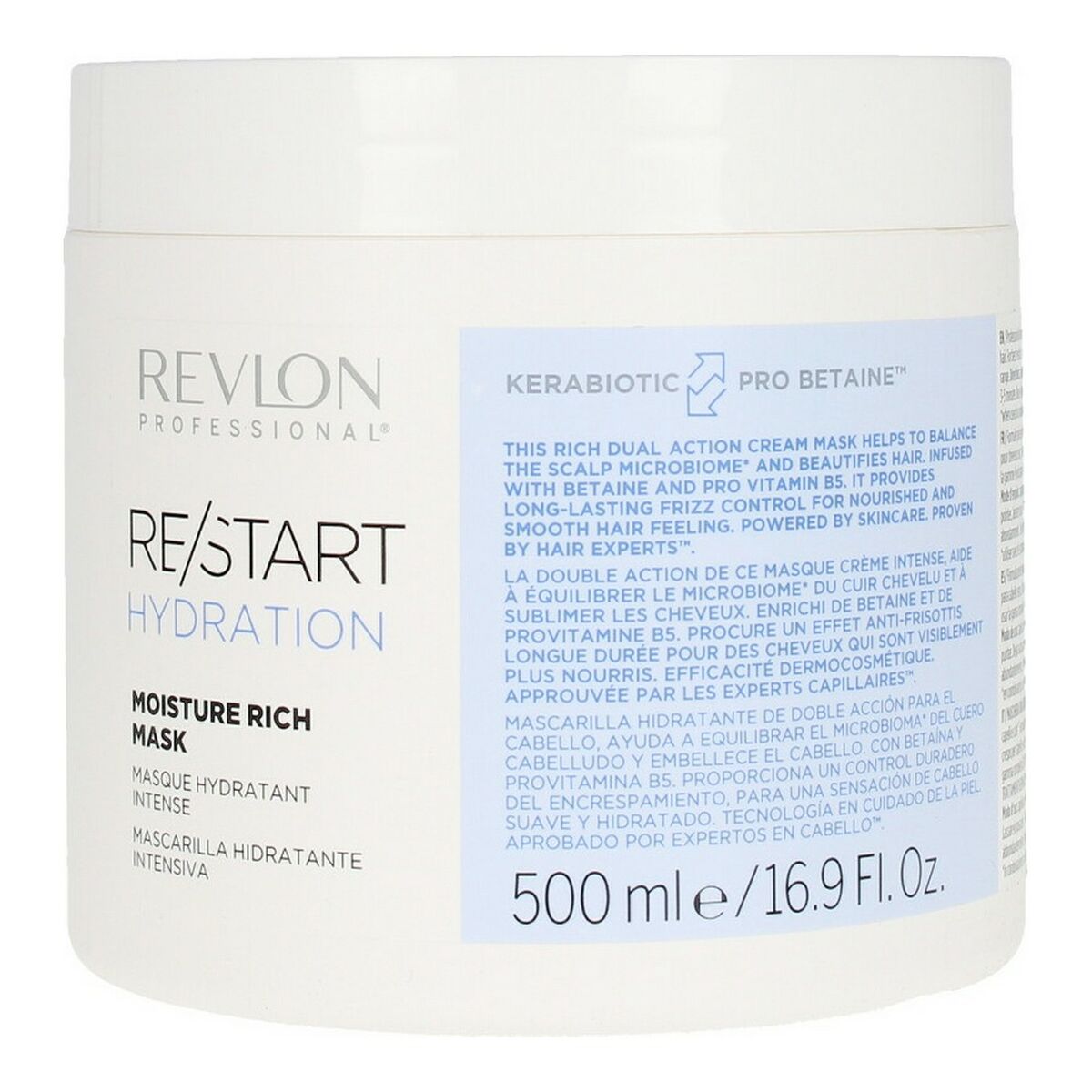 REVLON RE-START hydratation rich mask 500 ml