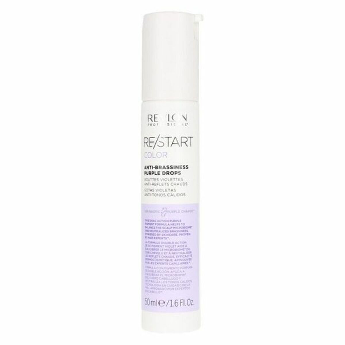 Revlon Restart Color Serum Θρέψης για Βαμμένα Μαλλιά Anti-brassiness Purple Drops 50ml
