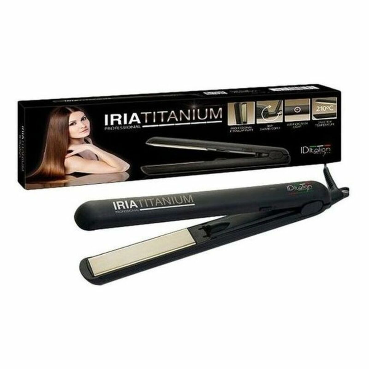 ID ITALIAN IRIA TITANIUM straightener profesional