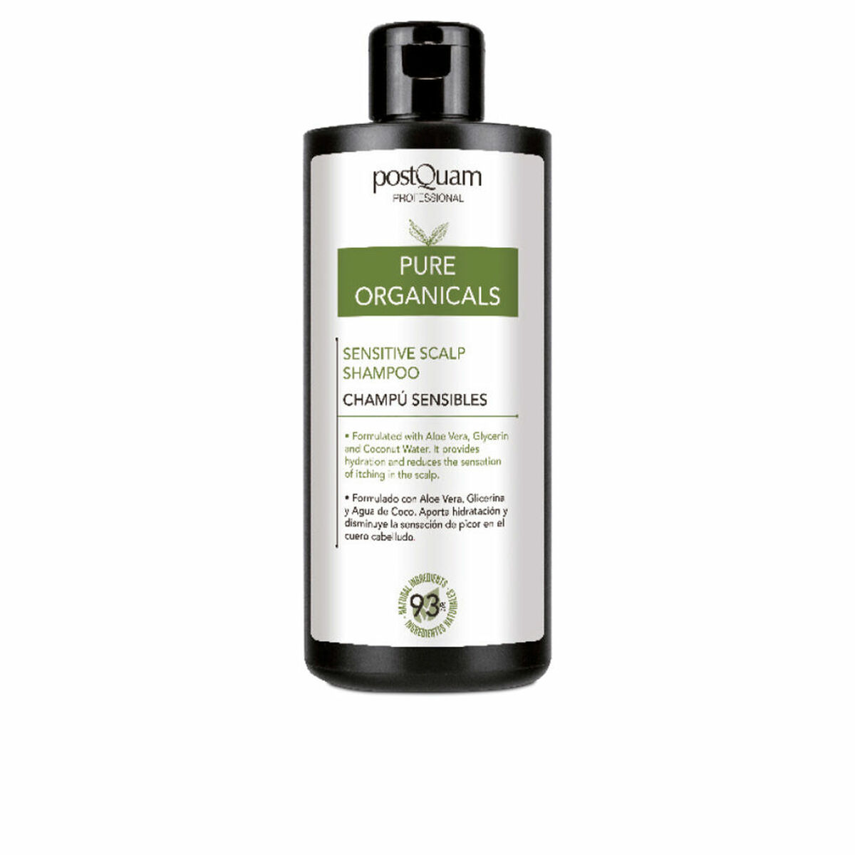 POSTQUAM PURE ORGANICALS sensitive scalp shampoo 400ml
