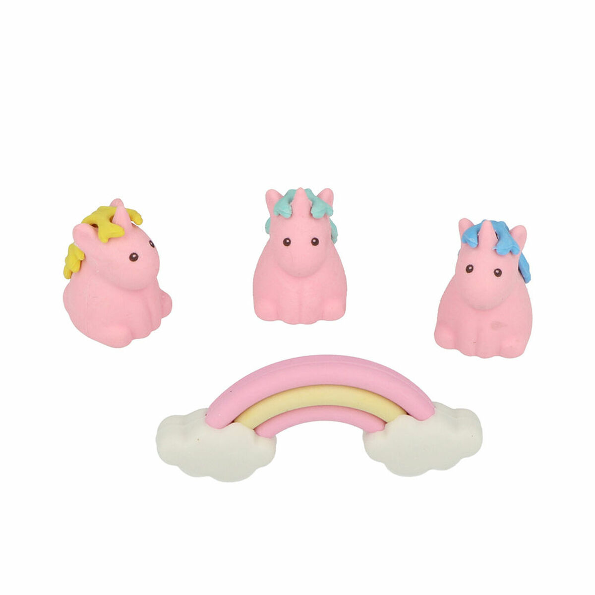INCA UNICORN ERASERS 4 u