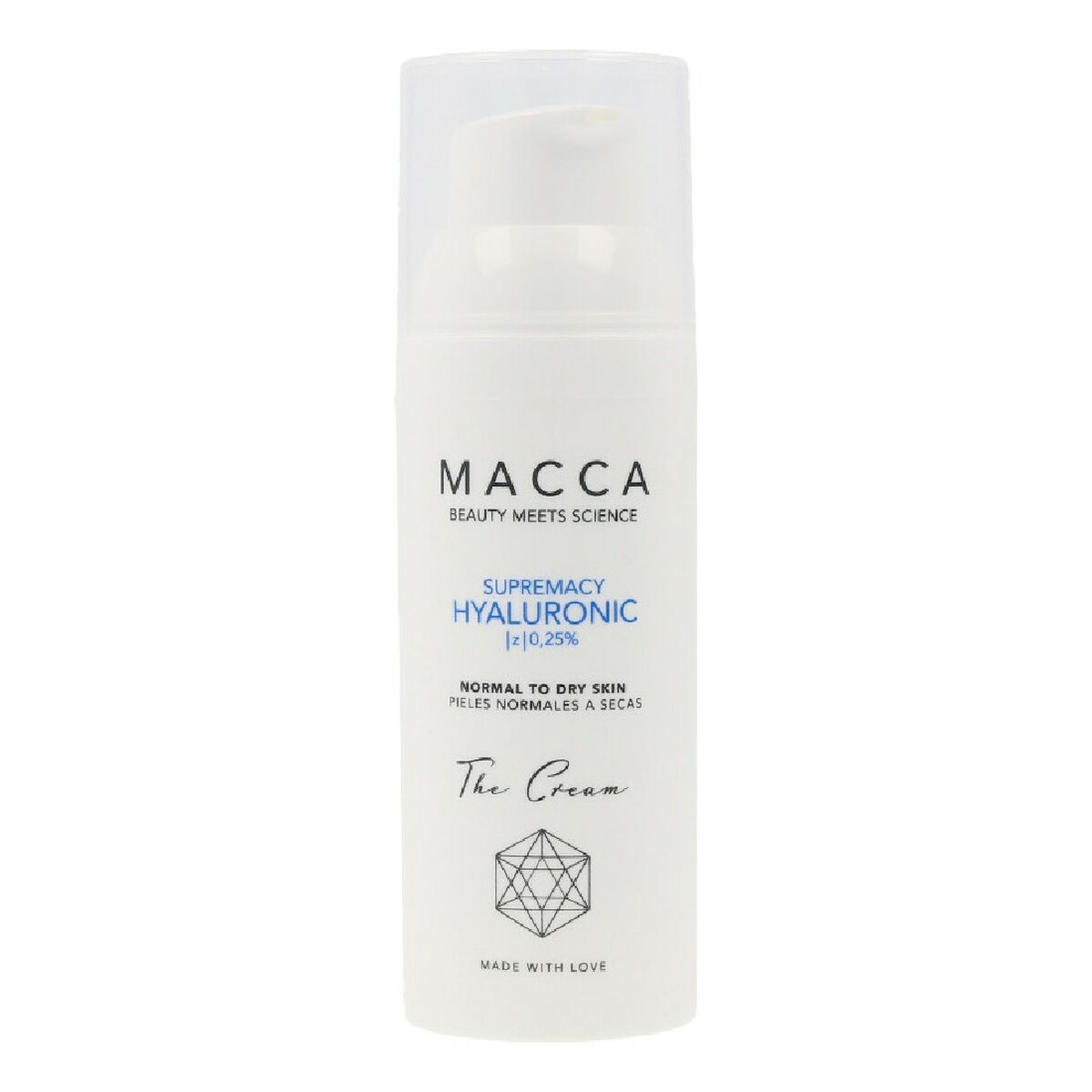 MACCA SUPREMACY HYALURONIC z 0,25% cream normal to dry skin 50 ml