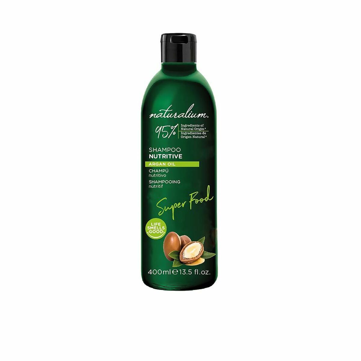 NATURALIUM SUPER FOOD argan oil nutritive shampoo 400 ml