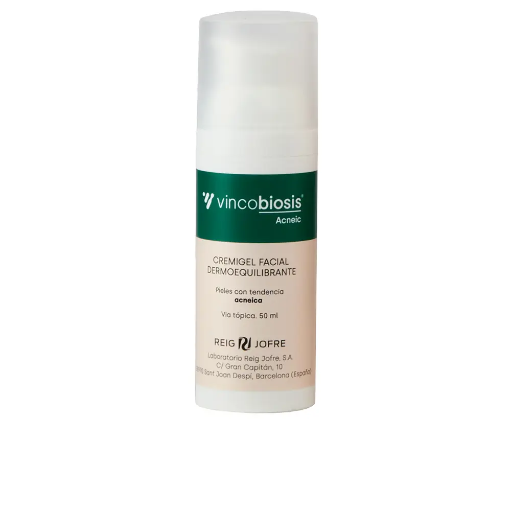 VINCOBIOSIS VINCOBIOSIS ACNEIC dermobalancing facial creamgel 50 ml