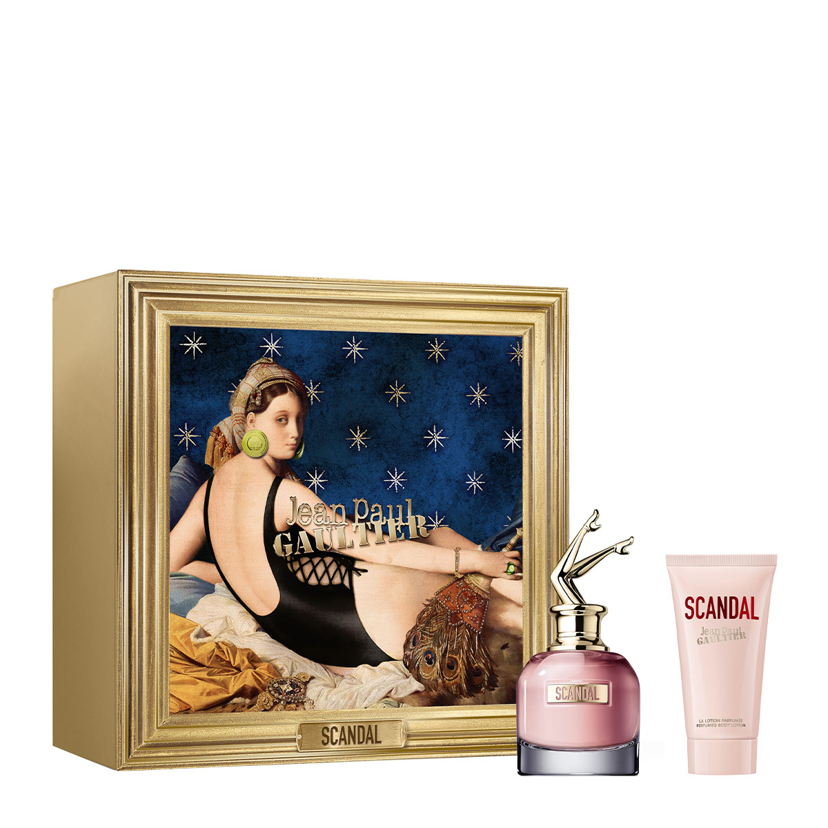 J.P. Gaultier Scandal Giftset Edp Spray 80 ml/Body Lotion 75 ml   set x 155 ml