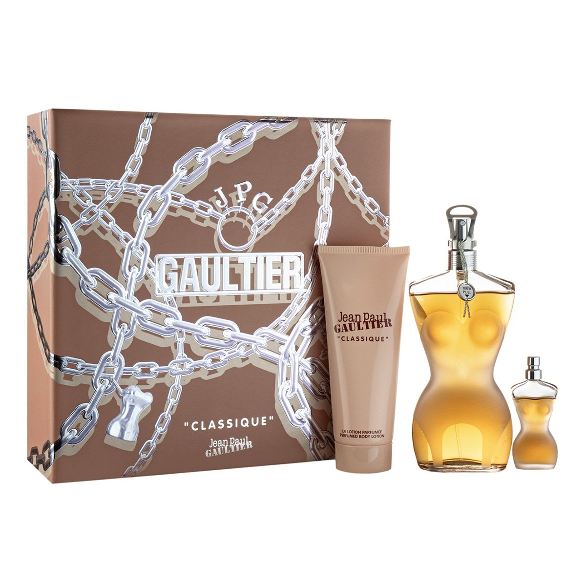 JEAN PAUL GAULTIER CLASSIQUE CASE 3 pcs