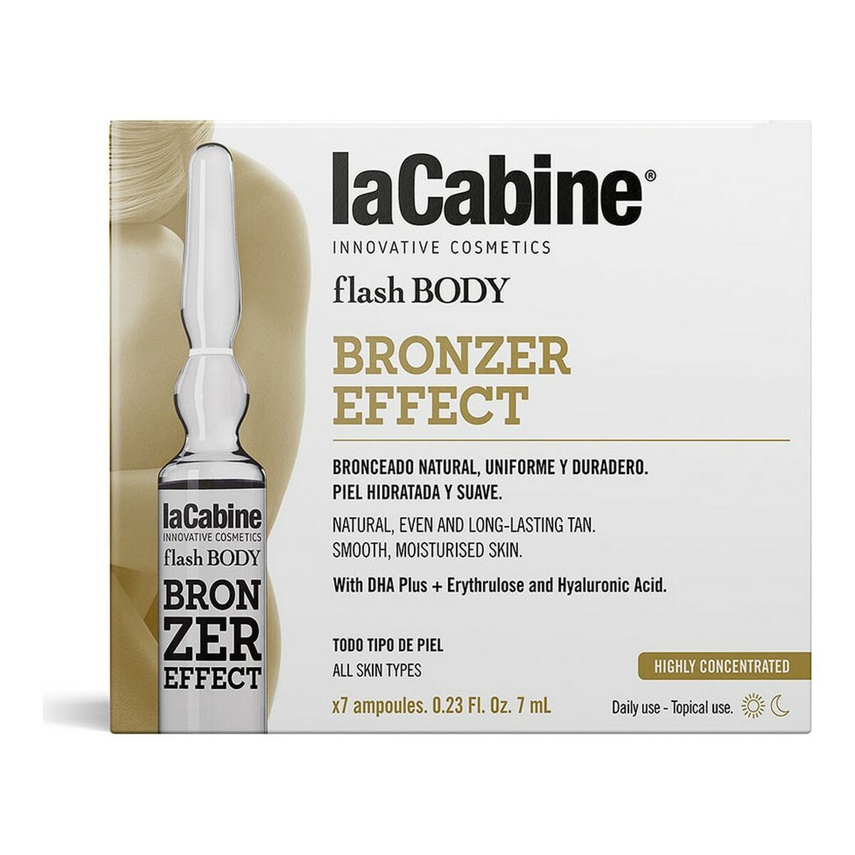 LaCabine Bronzer Effect Self Tanning Lotion Προσώπου 7mlX7