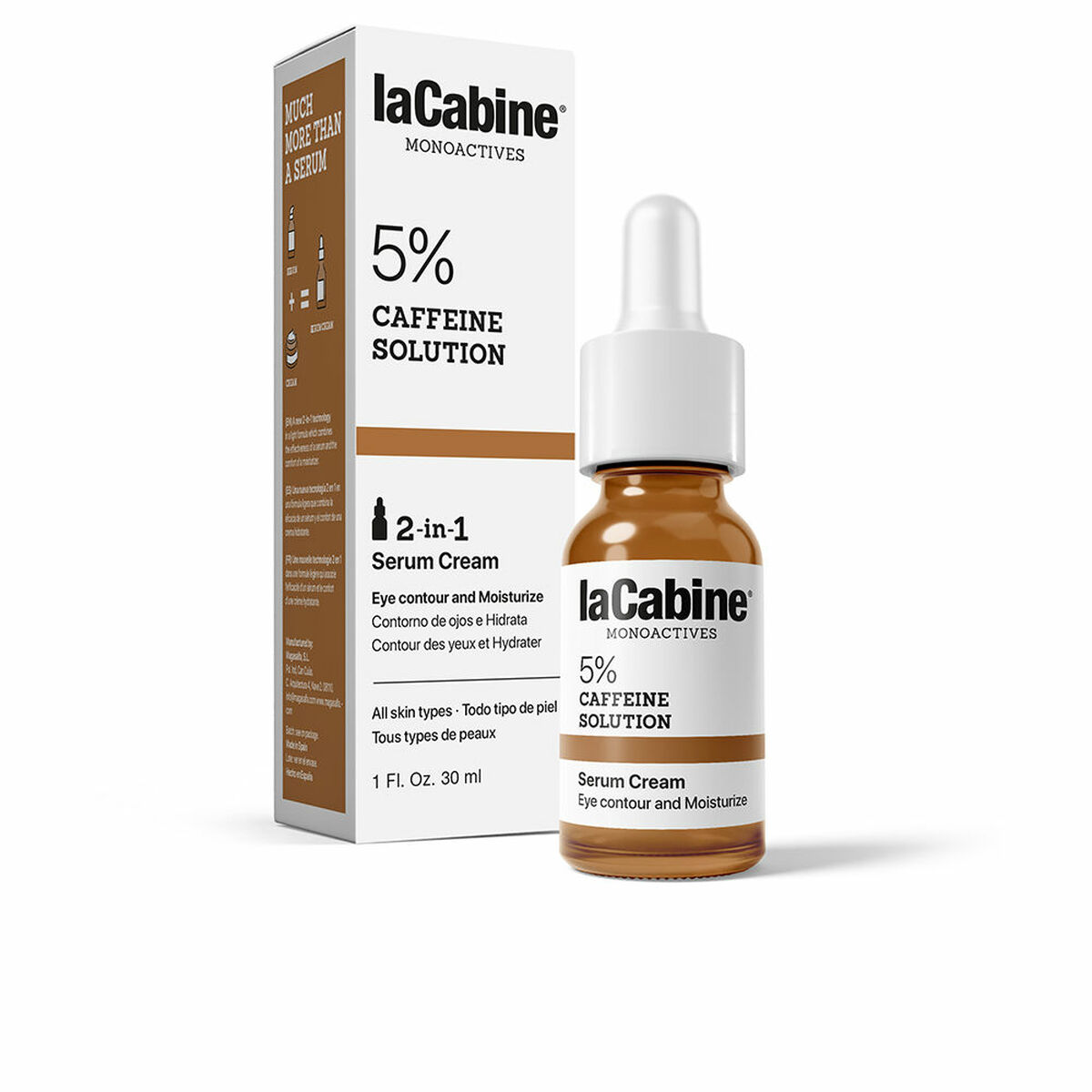 LA CABINE MONOACTIVES 5% CAFFEINE SOLUTION serum cream 30 ml
