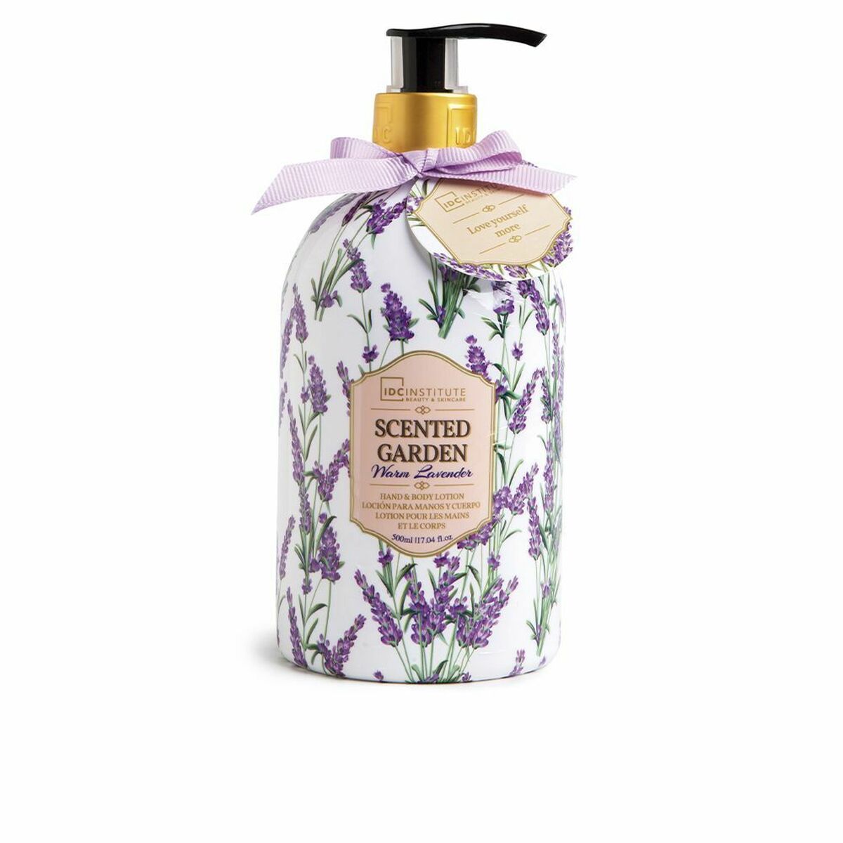 IDC INSTITUTE SCENTED GARDEN hand & body lotion #warm lavender 500 ml
