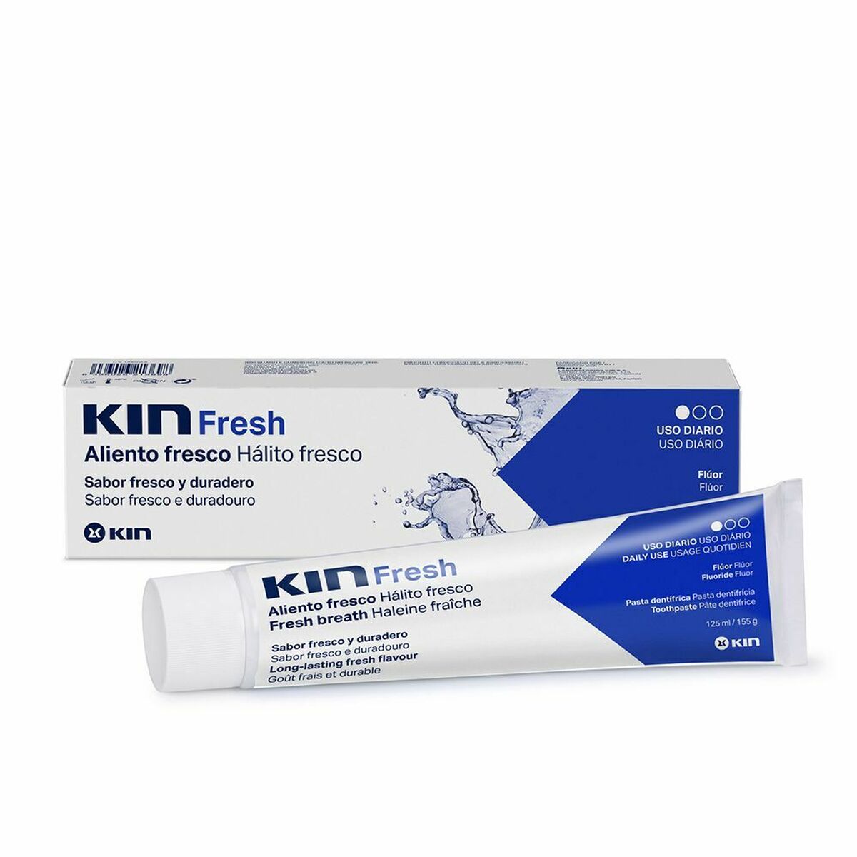 KIN KIN FRESH aliento fresco pasta dentífrica 125 ml