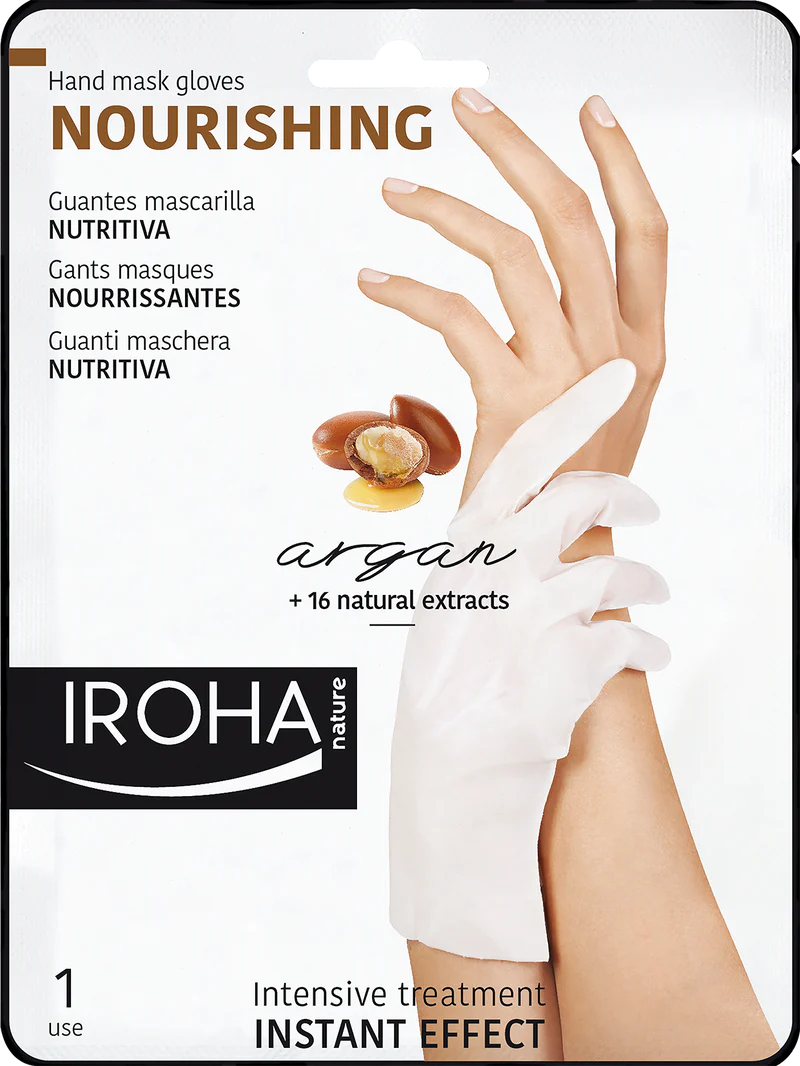 IROHA ARGAN & MACADAMIA nourishing hand mask 1 u