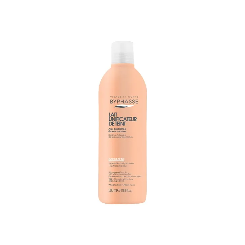 BYPHASSE Wheat lightening BODY MILK 500 ml