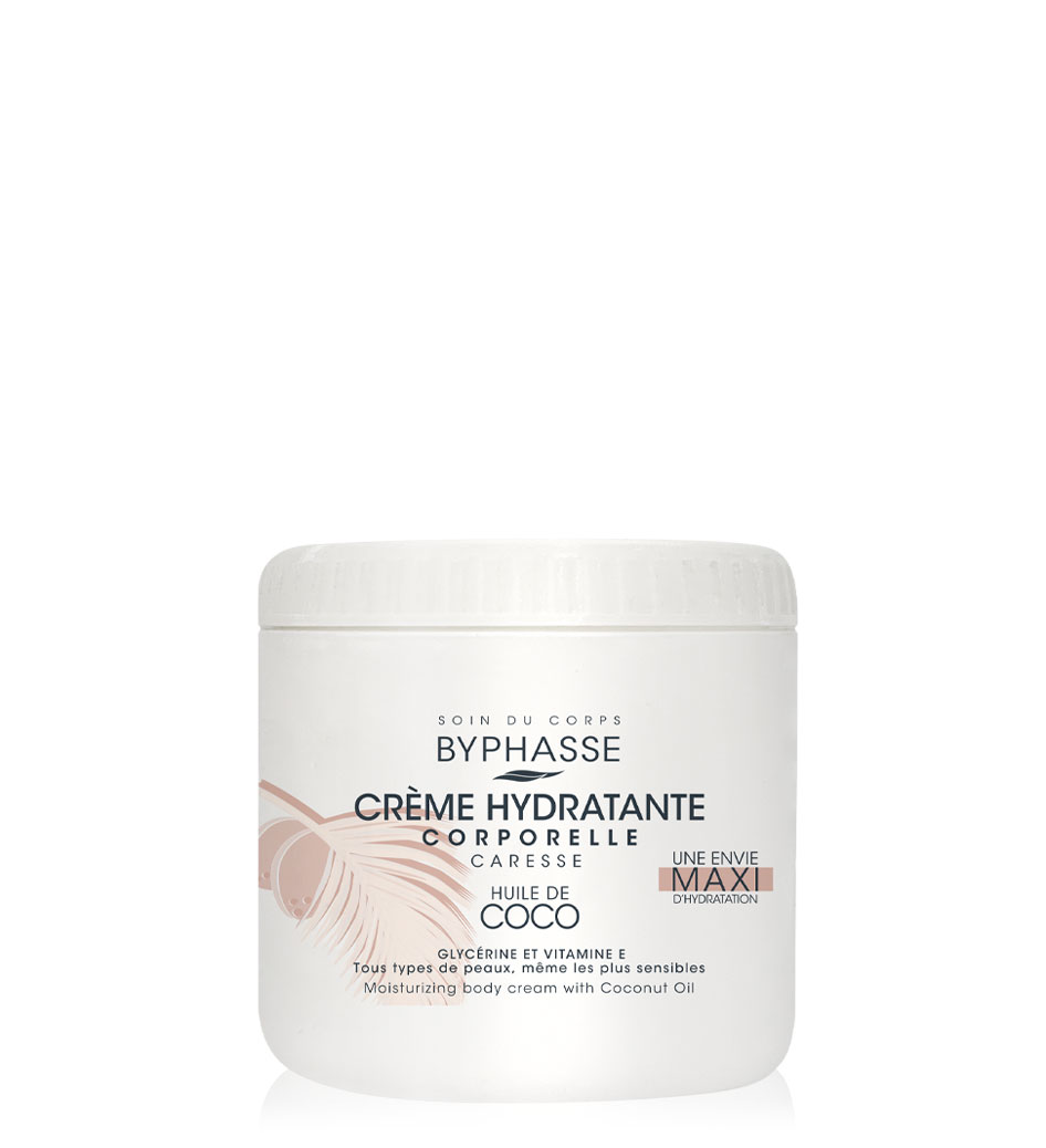 Byphasse Coco Ενυδατική Κρέμα Σώματος #aceite de coco 500 ml