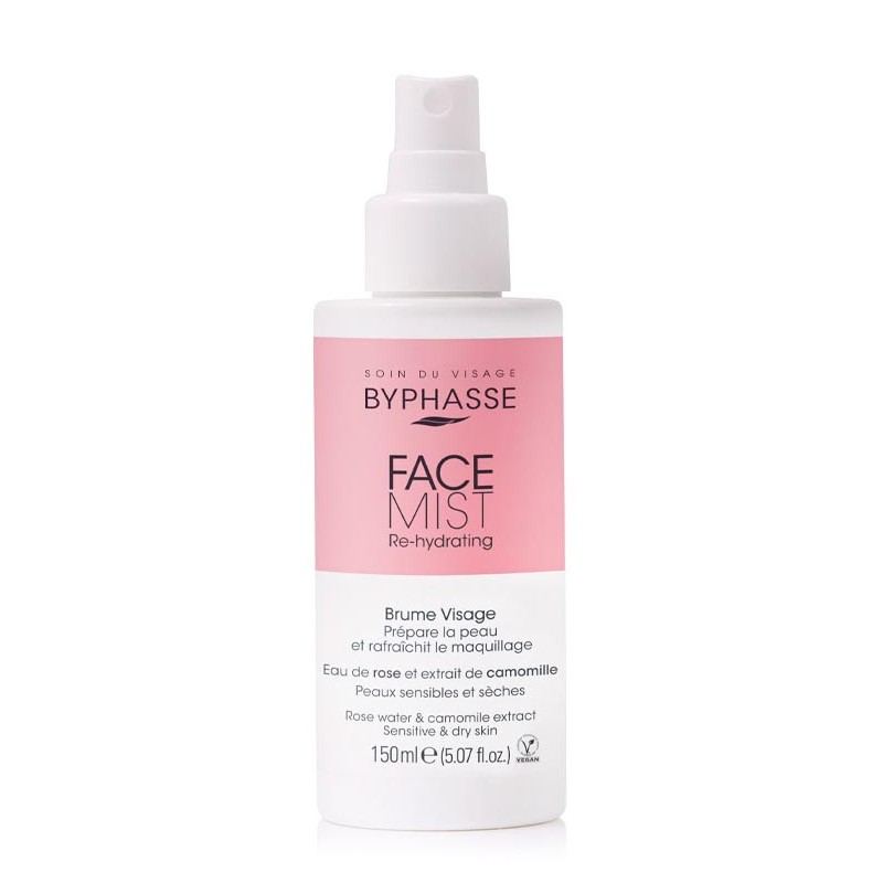 BYPHASSE FACE MIST facial mist for dry and sensitive skin 150 ml