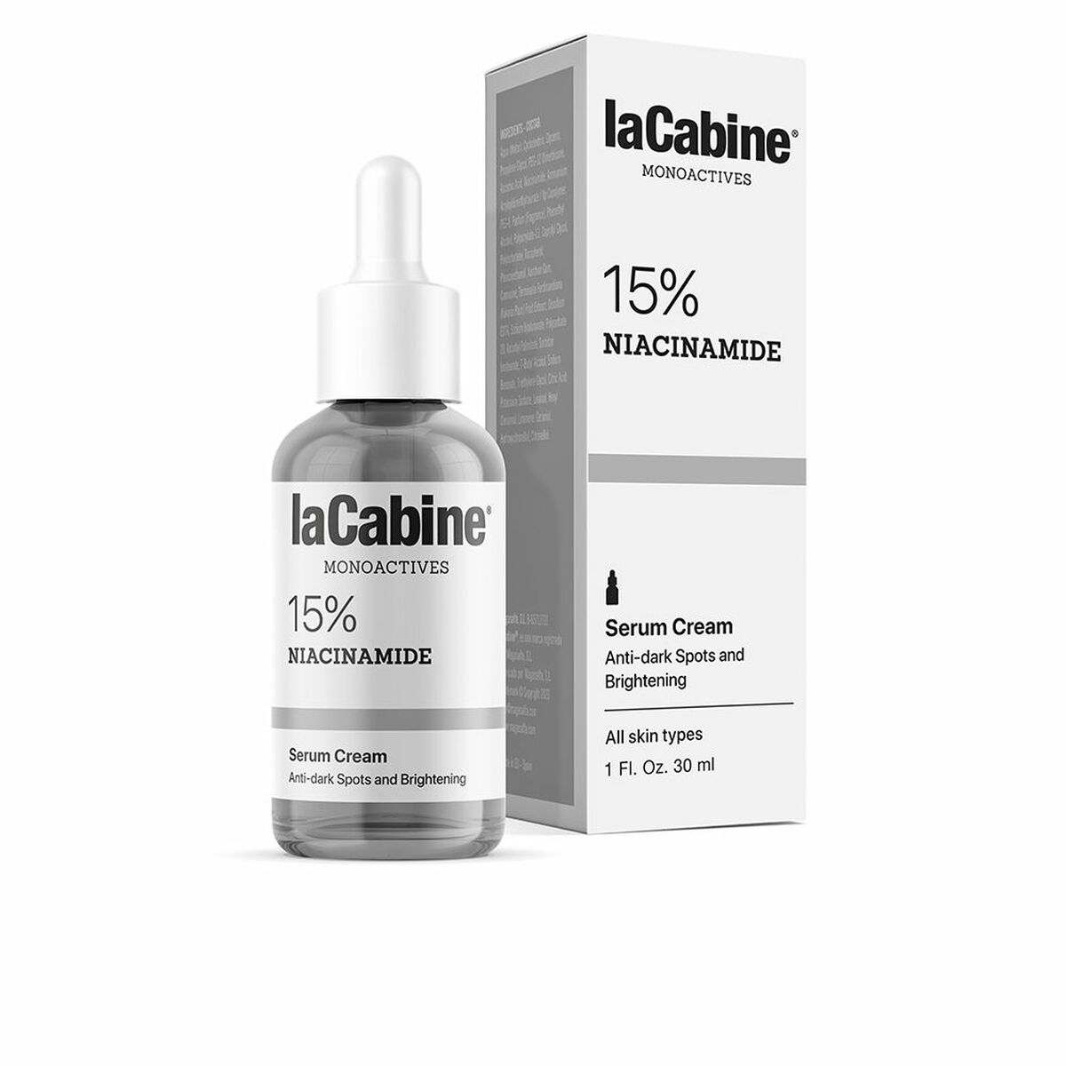 LA CABINE MONOACTIVES 15% NIACINA serum cream 30 ml