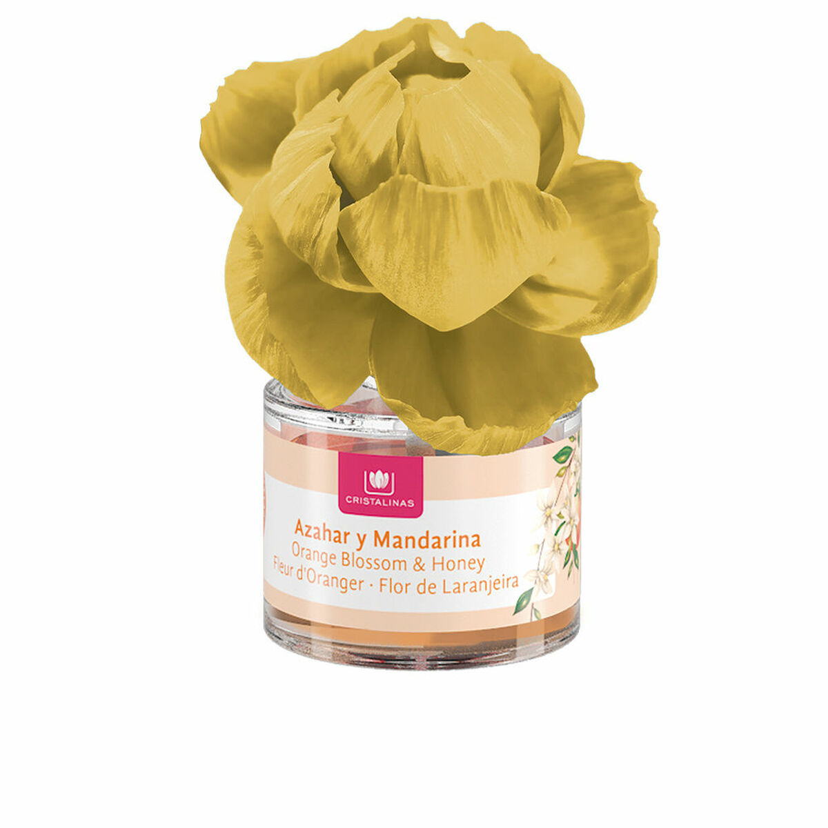 CRISTALINAS SCENTED FLOWER air freshener 0% #orange blossom and mandarin 40 ml
