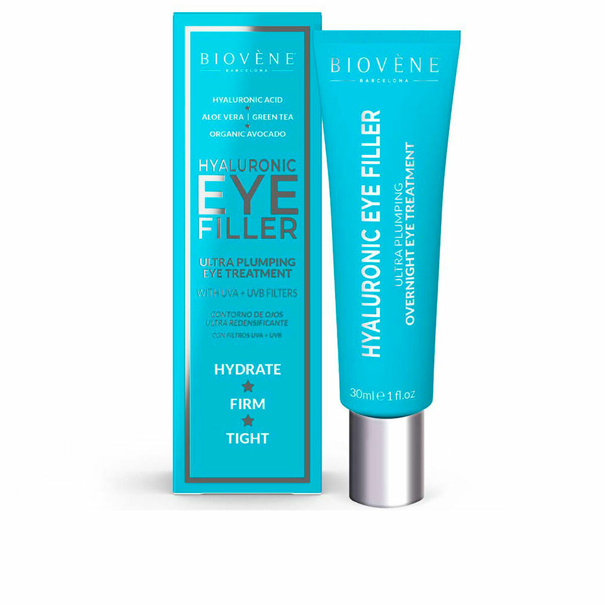Biovene Hyaluronic Eye Filler Ενυδατική & Συσφικτική Κρέμα Ματιών με Υαλουρονικό Οξύ 30ml
