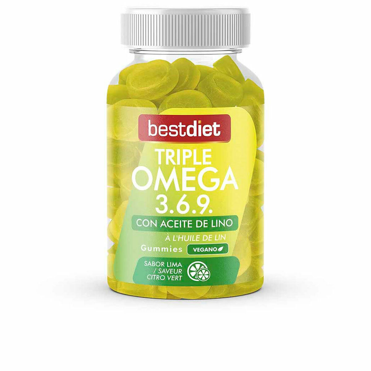 BEST DIET TRIPLE OMEGA 3.6.9. gummies 60 u