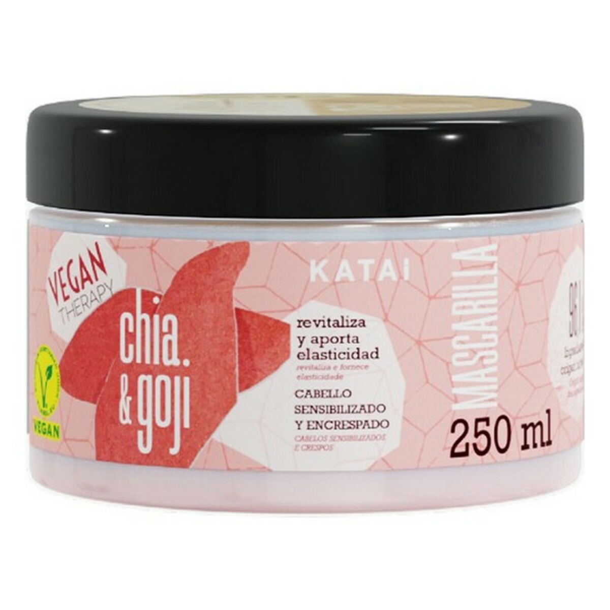 Θρεπτική Mάσκα Mαλλιών Chia & Goji Pudding Katai  250 ml