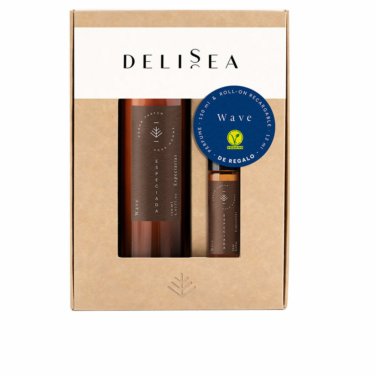 DELISEA WAVE VEGAN EAU PARFUM LOTE 2 pz