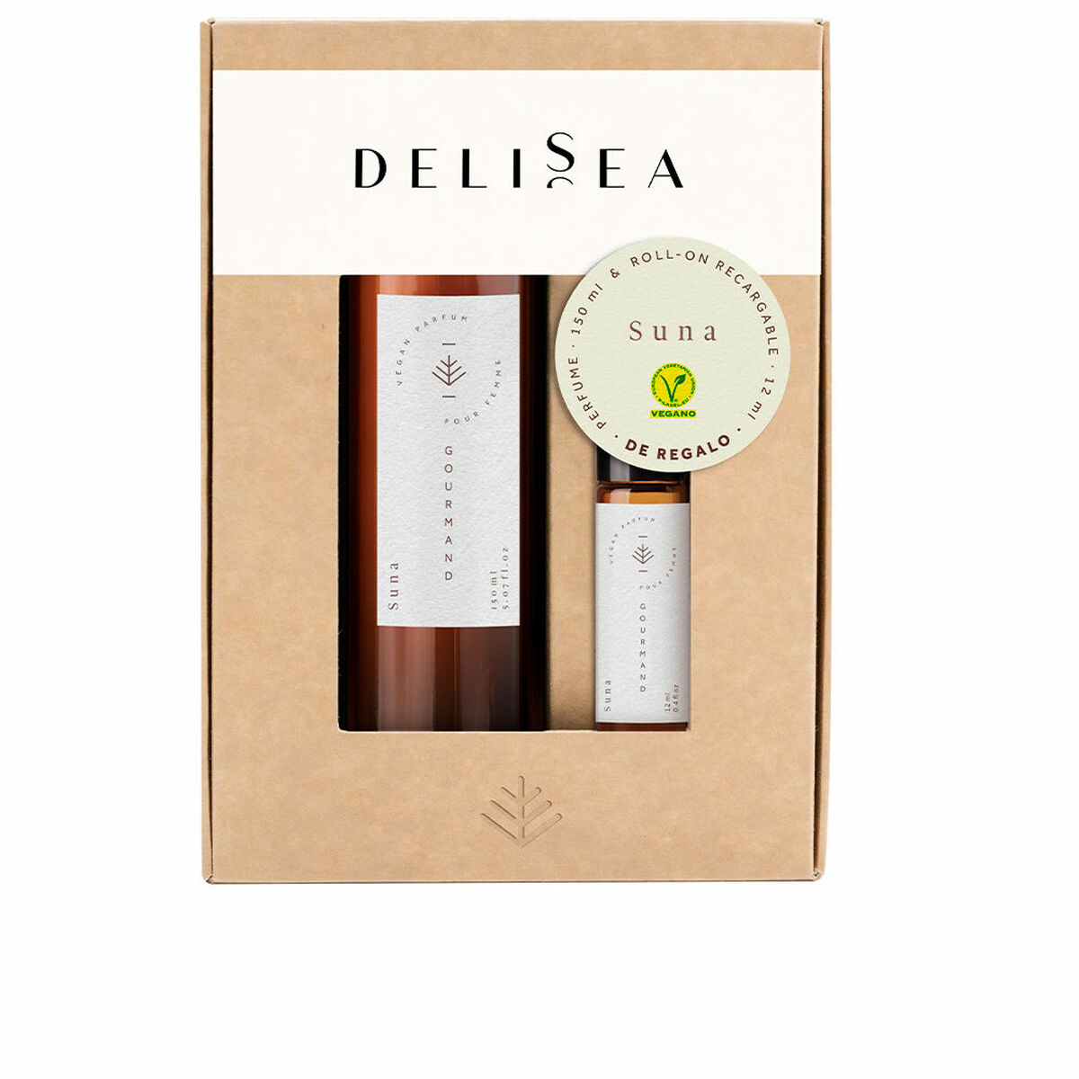 DELISEA SUNA VEGAN EAU PARFUM LOTE 2 pz