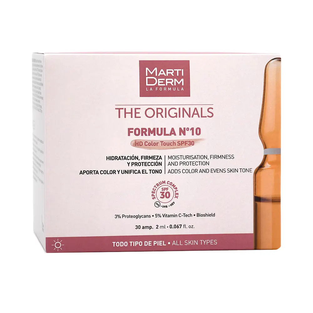 MARTIDERM THE ORIGINALS FORMULA Nº10 SPF30 ampoules 30 x 2 ml
