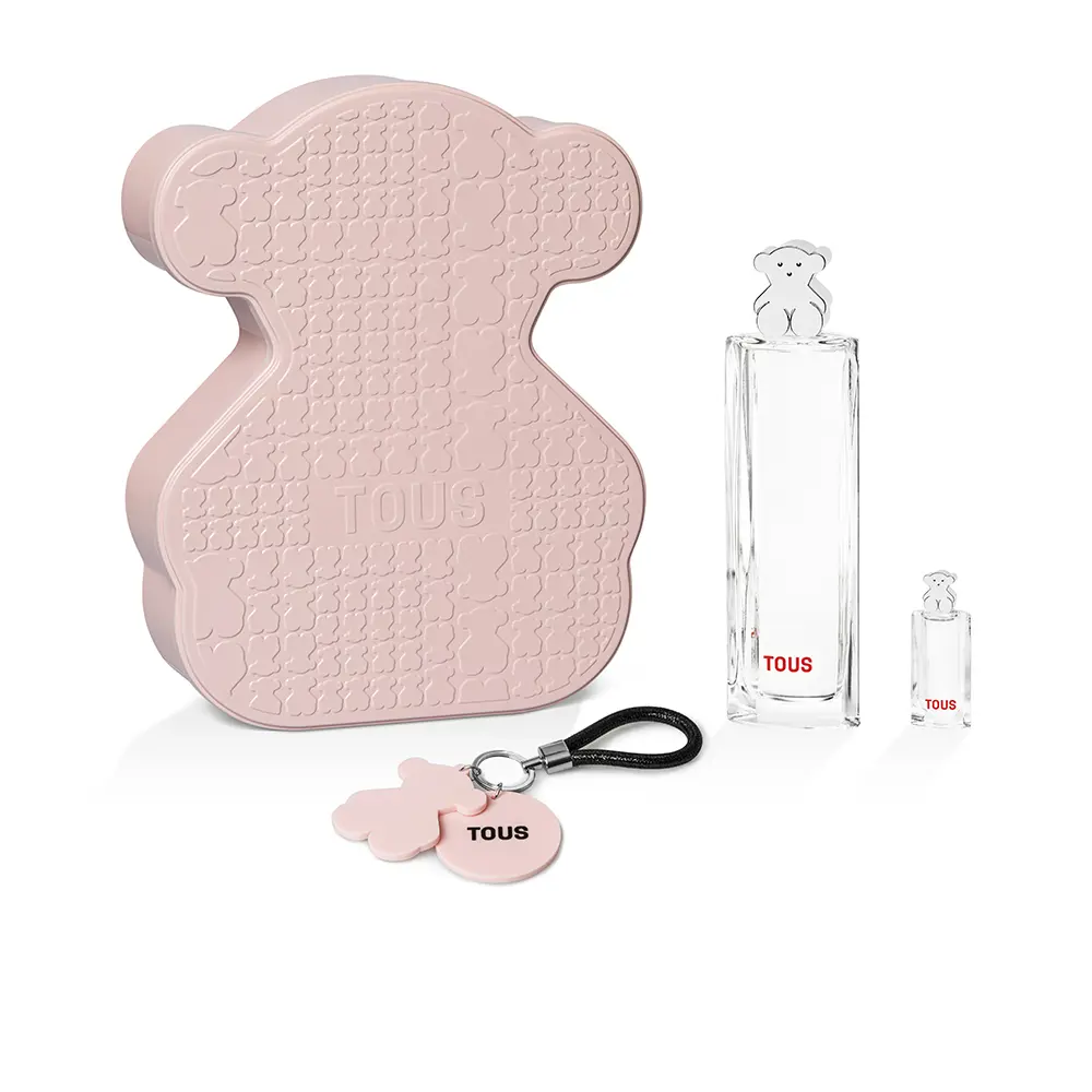 TOUS TOUS 3-piece case Eau de Toilette spray 90 ml + Eau de Toilette 1 unit + Keychain 1 unit