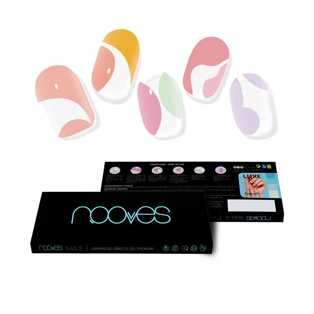 NOOVES Premium glam #paradise GEL NAIL SHEETS 20 units