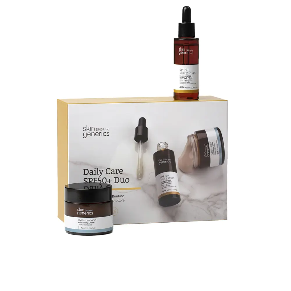 SKIN GENERICS DAILY CARE SPF50+ DUO 2 pcs moisturizing cream 50 ml + UVA/UVB filter 30 ml