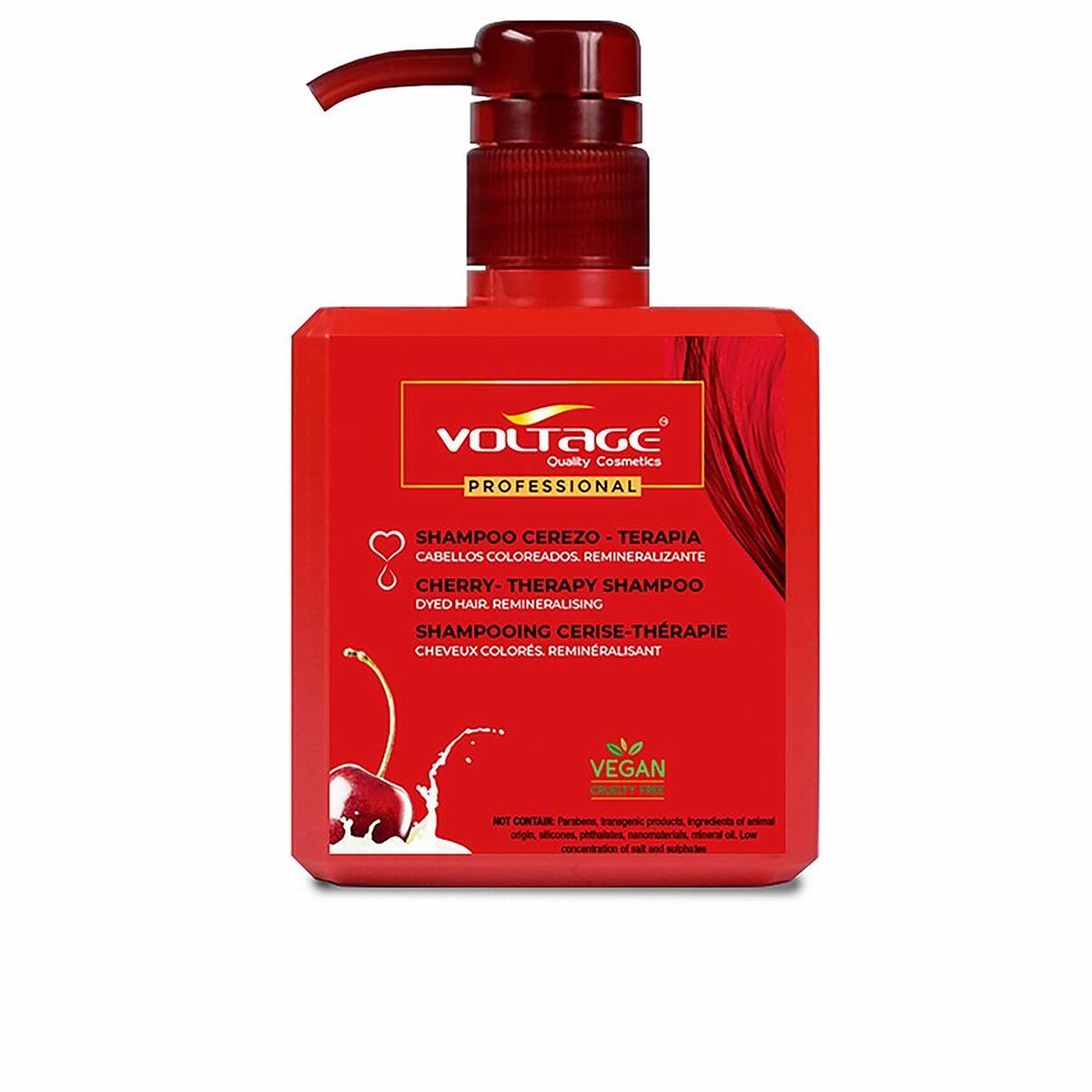 VOLTAGE COSMETICS CEREZO-TERAPIA champú 500 ml