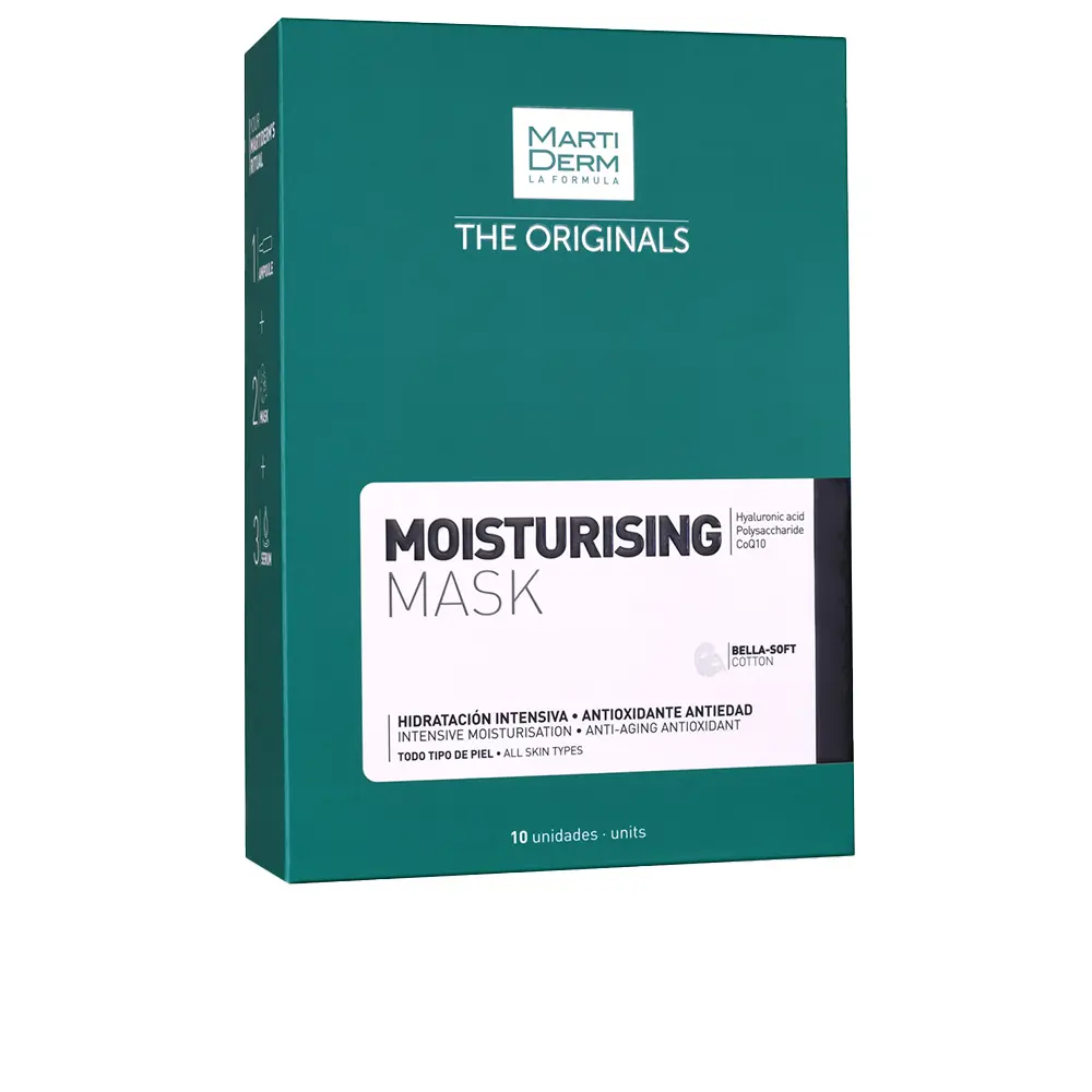 MARTIDERM THE ORIGINALS moisturizing mask 10 units