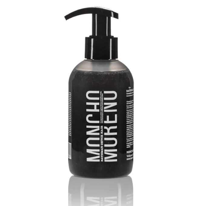 MONCHO MORENO BATHMAN DETOX HAIR charcoal shampoo 250 ml