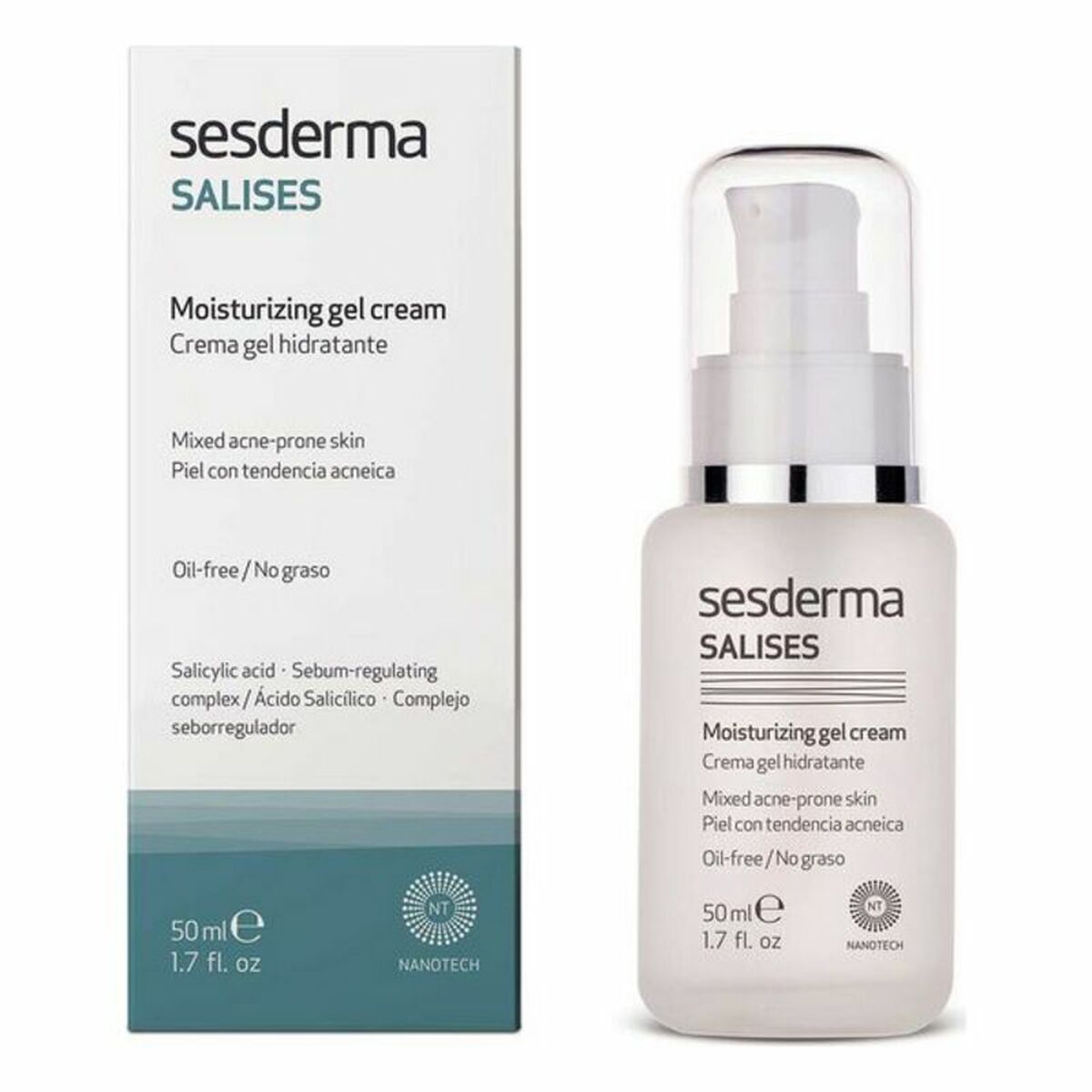 Sesderma Salises Moisturizing Gel Oil-Free 50ml