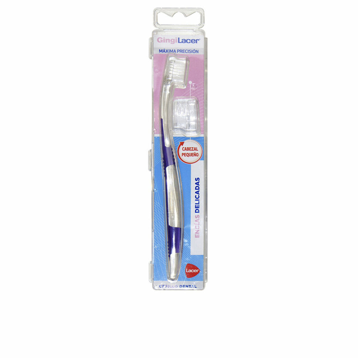 LACER Cepillo Dental Suave Gingilacer con Cabezal Pequeño