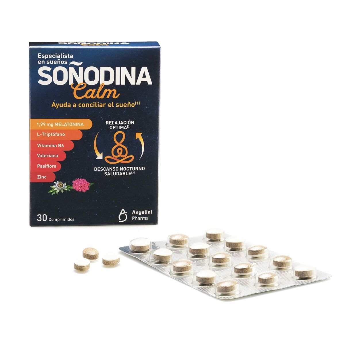 NATURA ESSENZIALE SOÑODINA melatonin 1.99 mg 30 tablets